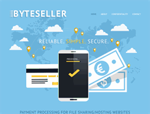 Tablet Screenshot of byteseller.org